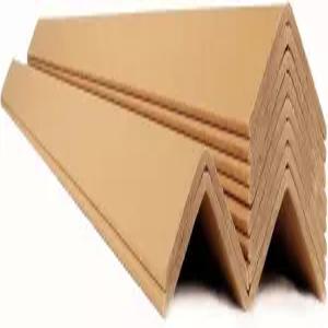 배송용 GlintFy 판지 가장자리 보호기 - 2 W x D 48 L 팔레트 모서리 V자형 상자 포장 브라운 .12Ga