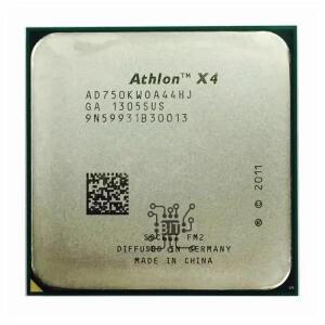 애슬론 X4 750K 3.4 GHz 듀얼 코어 CPU 프로세서 AD750KWOA44HJ 소켓 FM2