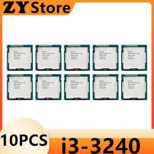 듀얼 코어 프로세서 LGA 1155 TDP 55W 캐시 i3-3240 데스크탑 CPU I3 3240 3M 3.4GHz 10PCS
