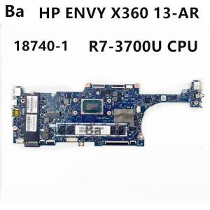 HP ENVY X360 13-AR 노트북 마더보드 R7 3700U AMD CPU 16GB RAM 18740-1 100% 테스터기 완료