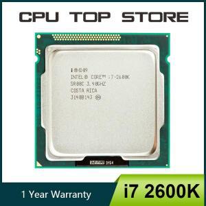 인텔 코어 i7 2600K 3.4GHz 쿼드 LGA 1155 SR00C CPU 프로세서