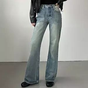 [H스타일]H스타일(JN)2단기장롱-숏워시드부츠컷데님141 겨울 봄 여성 청바지 데님팬츠 부츠컷  데일리