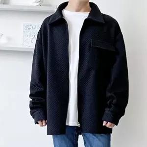 [모로엠]남성 빅사이즈 오버핏 퀼팅 포켓 자켓 DMS-JUA-Q4152043