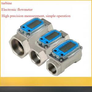 디지털 터빈 유량계 게이지 PCB 가솔린 연료 등유 메탄올 물용 전자 표시등 센서 카운터