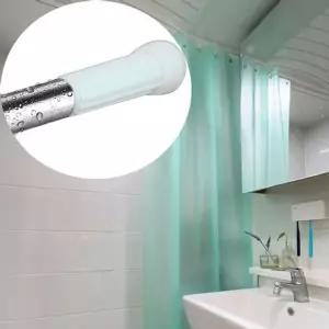 욕실 커튼 및 봉 샤워 가리개 욕조 보호막 화장실 (WFK878M)