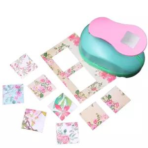 올원픽 네모펀칭기 다꾸 미니 네모 펀치 사각 우표