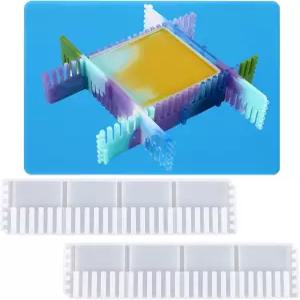 조절 가능한 테두리 홀더를 만들기 위한 케이웨이 실리콘 수지 몰드 가능 캔들 비누 제작용 홀더 브래킷