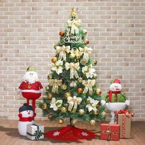 180cm 카니발 골드 눈꽃 솔잎 트리 풀세트 190528