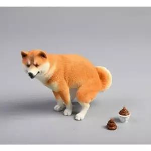 시바견 피규어 미니어처 강아지 모델 동물 장식품