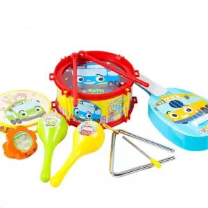 기타 탬버린 드럼 북 타요 악기놀이세트 두돌선물 음악수업