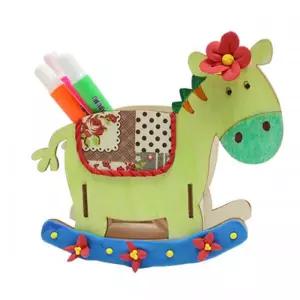 [아트박스]/엠에스코퍼레이션 뚝딱공작소흔들 목마 연필꽂이 꾸미기 방과후수업