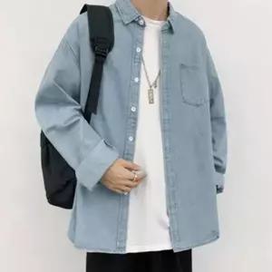 데님 청남방 캐주얼셔츠 데님셔츠 (WFJSNMW)