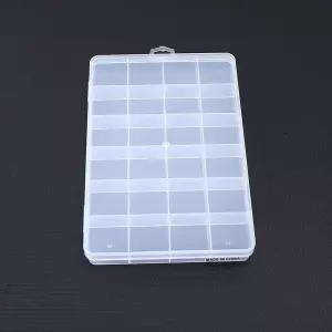 24칸 수납 보관 낚시 바늘 비즈 공방용품 보관 케이스 낚시 비즈 나사 소품