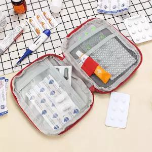 비상약 소형 파우치 반창고가방 응급 약통 구급키트 캠핑 야영 구급파우치