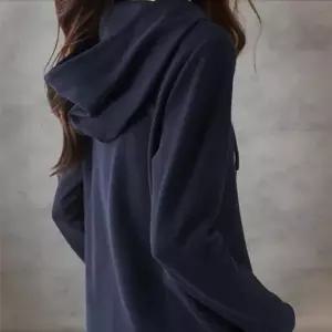 [옷자락]여성 브이넥 후드 골지 기본핏 니트 티셔츠