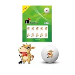 골프볼마커 매직터치 소띠 골프용소띠스티커 매직터치볼마커 (WFJ77K8)