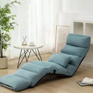 소파베드 거실 접이식 의자 빈백 좌식 1인용 매트리스 쇼파 컵홀더 각도조절 카페