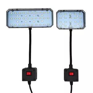 메탈라이트 어항조명 수초용 220V 수족관 LED 조명 스펙트럼 물풀 고휘도 슈퍼 슬림 360  회전 수조 수생