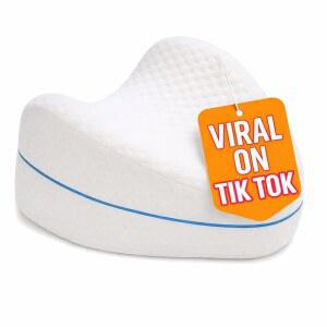 허리, 엉덩이, 무릎, 관절, 신경 및 근육을 진정시키는 사이드 슬 용 컨투어 레거시 다리 및 무릎 폼 지지 베개