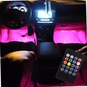 자동차 RGB 무드등 실내등 풋등 LED바