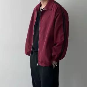 러닝 가을 얇은 투라인 트랙 숏자켓 오버핏 크롭 경량 바람막이 2color