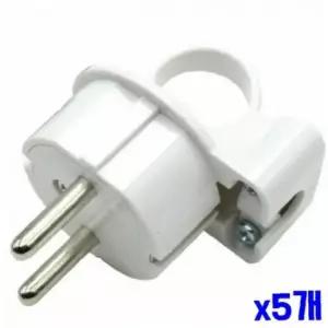 접지 플러그 2개 세트 기역자형 그립감