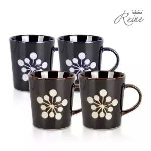 헨느 미드센트리 도자기 머그컵 2P세트 / 일본 커피잔