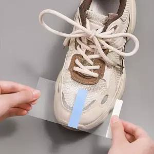 일회용 신발방수 오염방지 스티커 60매 투명 슈즈커버 신발방수 비올때신는운동화 신발방수커버 신발우비