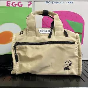 숄더백 스누피 에코백 토트백 귀여운 가방 이빨 모양 산 자수 만화 크로스바디 백 2025년 신상 대용량 귀엽