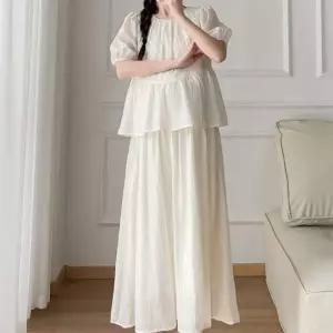 여름 임산부 러블리 원피스 임부복 편한 착용감 캐주얼 드레스