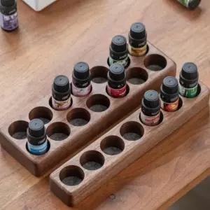 아로마 오일 거치대 정리함 7칸 상자 조향대 진열랙 에센셜