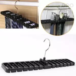 두론샵 벨트걸이 넥타이 행거 14구 혁대 허리띠 혁띠 스카프 회전형