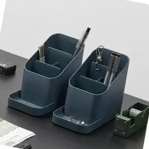 펜과 문구 정리 데스크탑 홀더 펜슬 수납함 책상 정리박스 (WFK6NEM)