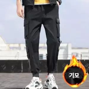 카고팬츠 기모안감 카고바지 조거팬츠 방한복 (WFJSP8M)