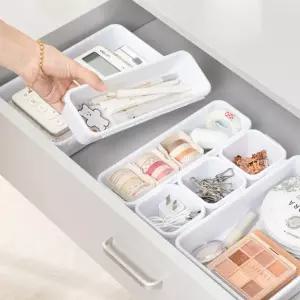 데스크오거나이저 8P세트 데스크테리어 데스크셋업 플라스틱바구니