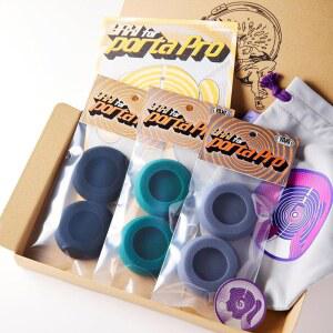 [미국배송] 코스 포르타프로 3페어+파우치용 YAXI 이어패드(블랙+그린+그레이)+파우치)