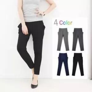 시원한바지 밴딩팬츠 옆포켓 배기바지 밴드바지 (WFK98D8)