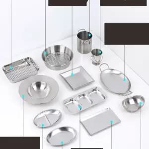 고품질 보리차 케틀팟 주전자냄비 스텐 식기 스탁 포트 12cm (WFK6IX2)