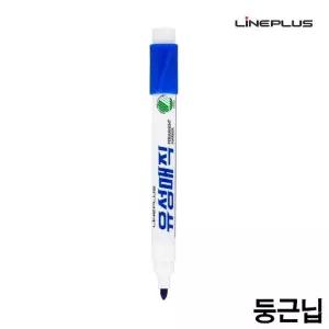 1다스 유성매직 파랑색 페놀 둥근닙 12개입 (WFJ7HT4)