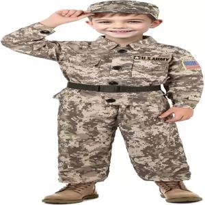 용 기프트인박스 군복 소년용 군인