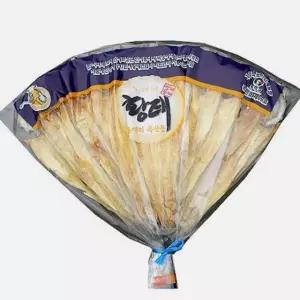 강원 용대리 진부령 덕장 부채꼴 황태포 10마리42~44 (WFK6HOS)