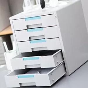 고품질 서류 정리함 10단 데스크 수납용품 공공기관 문서 보관함 (WFK6NYF)