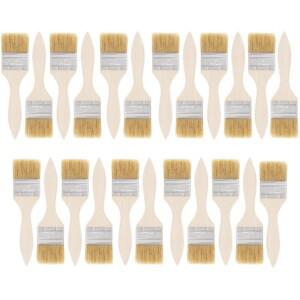 파니식 1개 페인트 브러시 3인치  브리슬 접착제 보수용 내구성  목재 섬유 흡수성 코팅