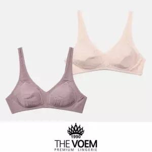 풀컵 스트라이프 브라 풀컵브라 인견 청량한 부 (WFK6OQP)