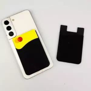 부착형 휴대폰 카드 지갑 블랙 스마트폰 카드 포켓 (WFK9A9I)