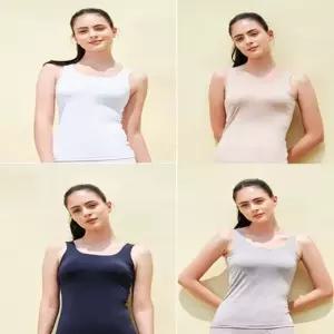 여자 스포츠 런닝형 브라탑 캡내장 4종세트 90S (WFK9AFX)