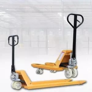 핸드 자키 매장 지게차 창고 팔레트 이동 운반 물류 상하차 파레트 센터 수동 포크