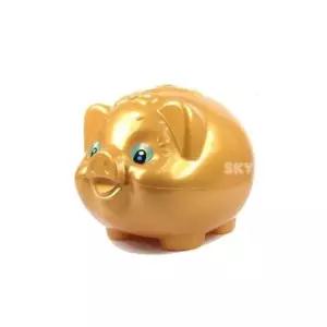 (SM)황금색 돼지저금통 18x21x16cm 인테리어저금통 (WFK90PP)