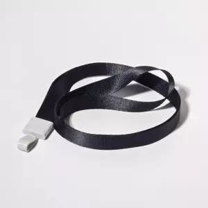 명찰 목걸이줄 고리형 끈 블랙 (WFK90WH)