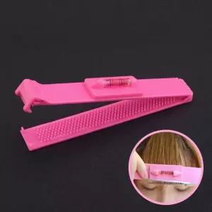 앞머리 커트 수평 집게 앞머리커트 앞머리정리가이드 셀프앞머리자르기